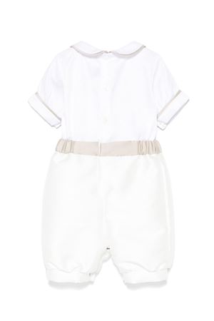 White and beige romper LA STUPENDERIA KIDS | CBPG09S65